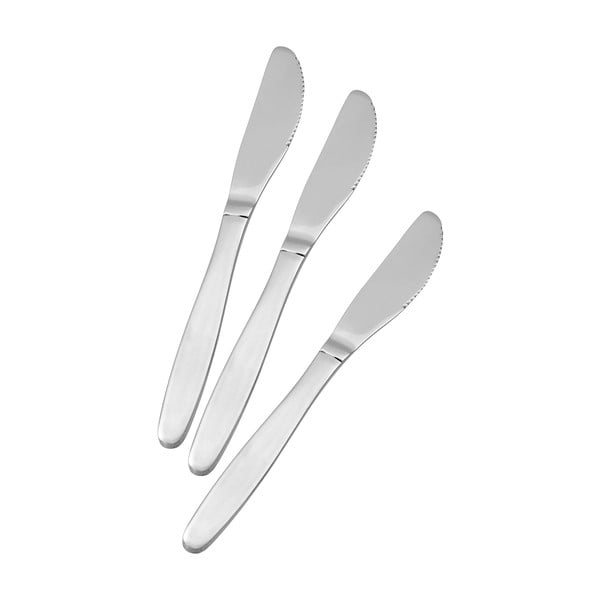 Set 3 cuțite de masă din oțel Nirosta Arlberg