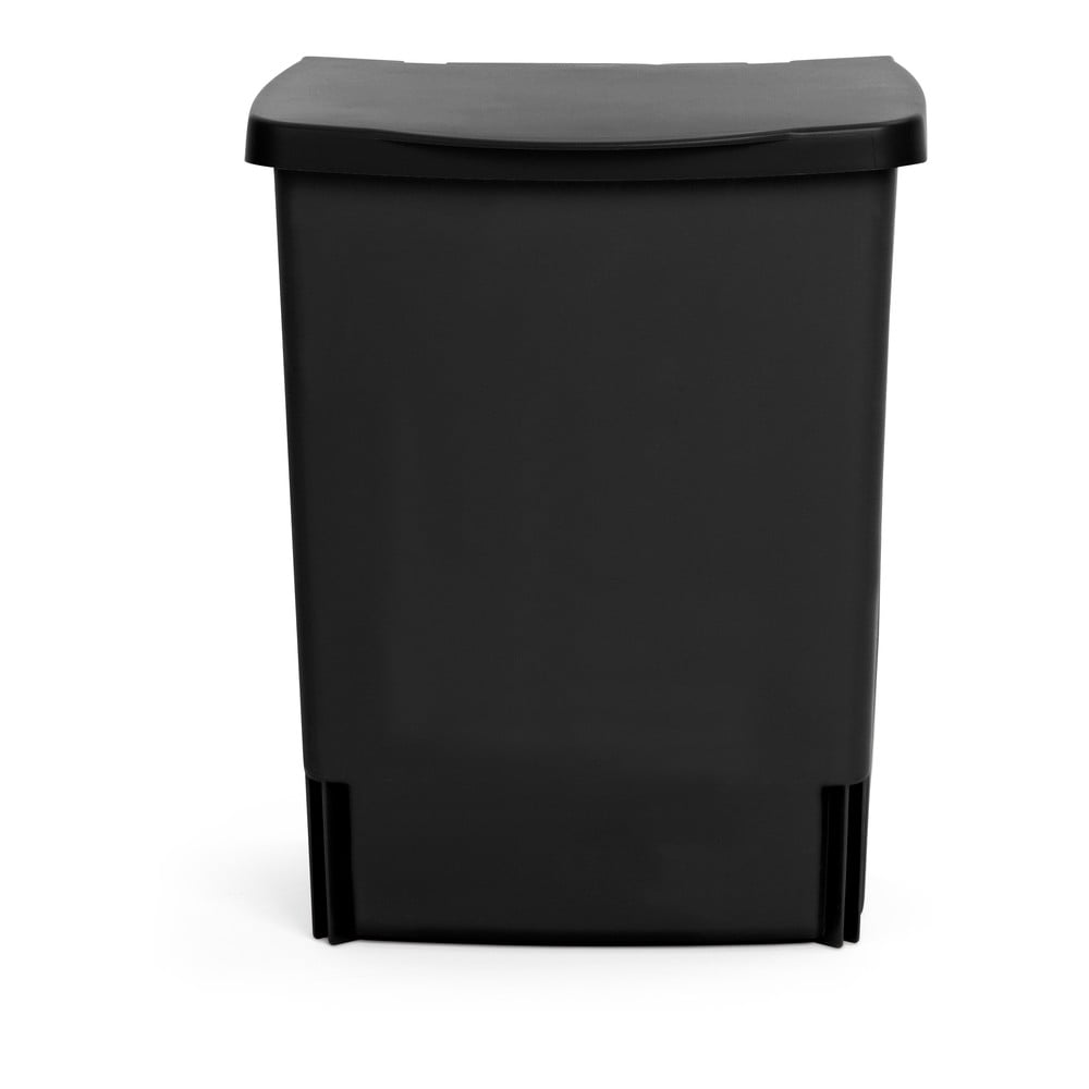 Coș de gunoi negru încorporat din plastic 10 l – Brabantia