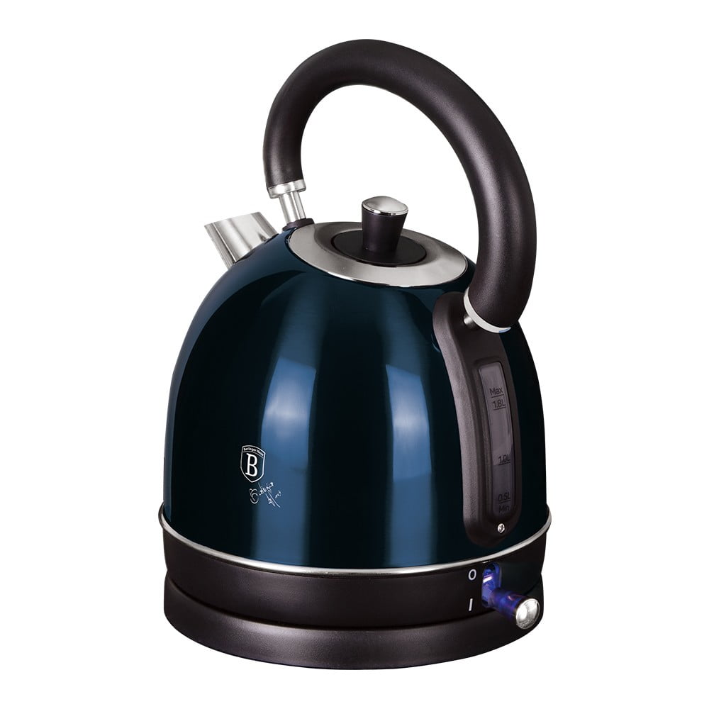 Ceainic electric albastru de 1,7 l metallic line aquamarine edition - berlingerhaus