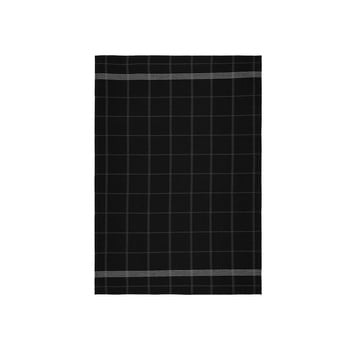 Prosop din bumbac pentru bucătărie södahl geometric, negru, 50 x 70 cm