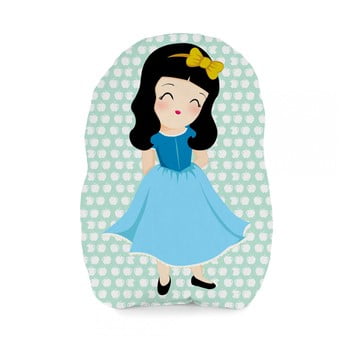 Pernă din bumbac mr. fox snow white, 40 x 30 cm