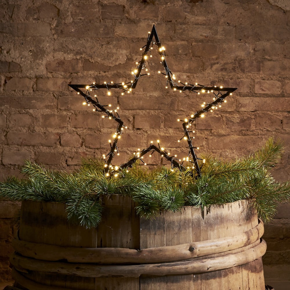 Decorațiune luminoasă de crăciun spiky - star trading