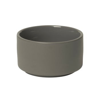 Bol din ceramică pentru sosuri / gustări blomus pilar, ø 8,5 cm, gri închis