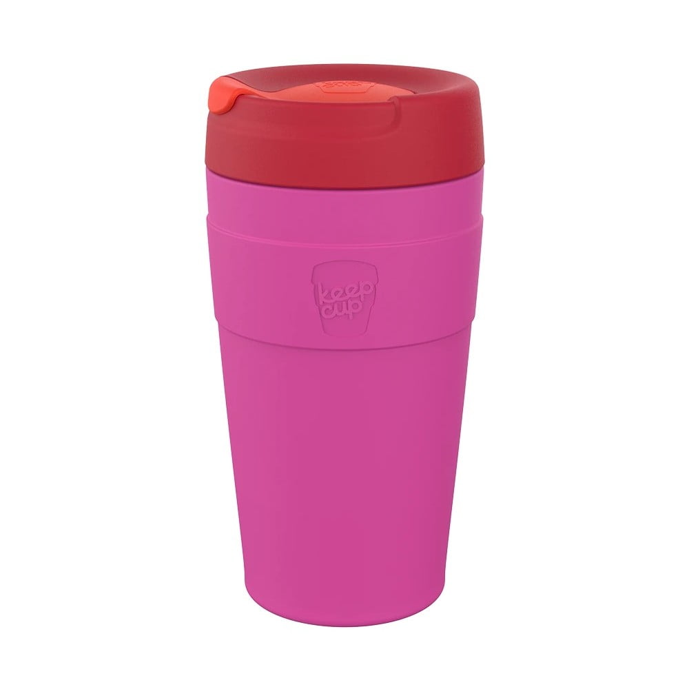 Cană termos roz 454 ml Helix Thermal Afterglow L – KeepCup