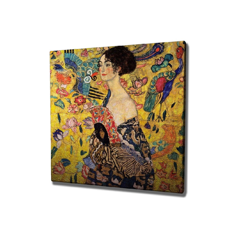 Reproducere tablou pe pânză Gustav Klimt , 45 x 45 cm bonami.ro imagine 2022