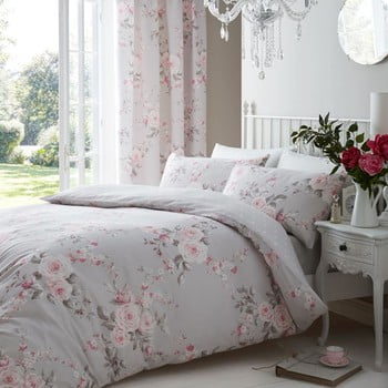 Lenjerie de pat catherine lansfield canterbury rose, 200 x 200 cm
