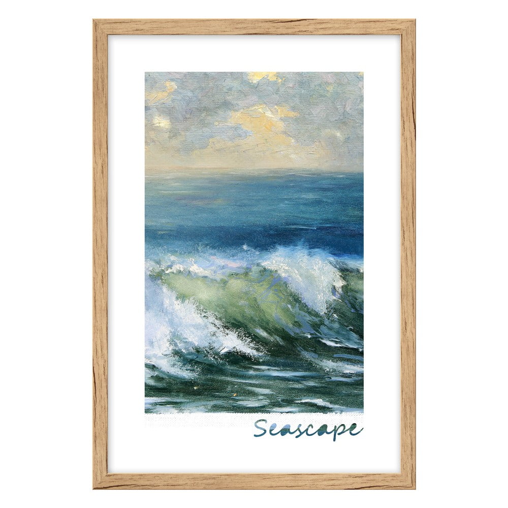 Poster 60x90 cm Seascape - knor