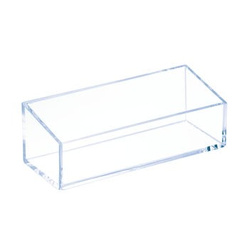 Cutie transparentă stivuibilă idesign clarity, 15 x 6 cm