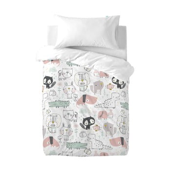 Lenjerie de pat din bumbac pentru copii moshi moshi best buddies, 100 x 120 cm