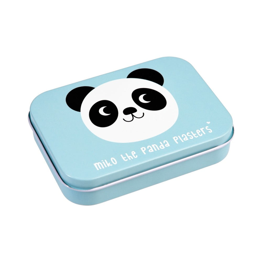 Set 30 plasturi în cutie metalică Rex London Miko The Panda bonami.ro