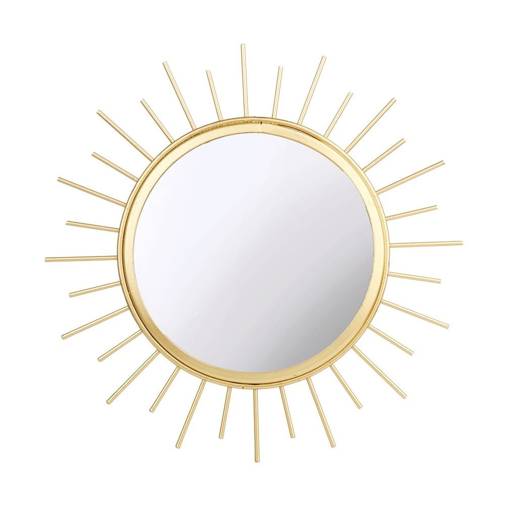 Oglindă rotundă Sass & Belle Monochrome, ø 24 cm, auriu bonami.ro