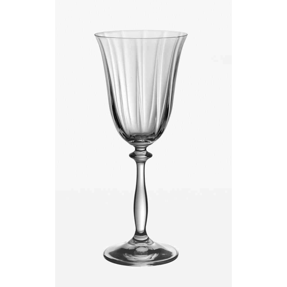 Set 6 pahare pentru vin Crystalex Angela Optic, 350 ml