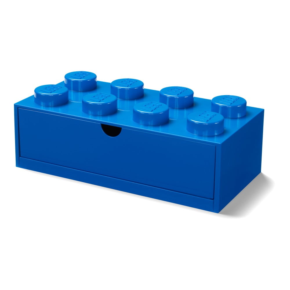 Poza Cutie cu sertar pentru birou LEGOA®, 31 x 16 cm, albastru