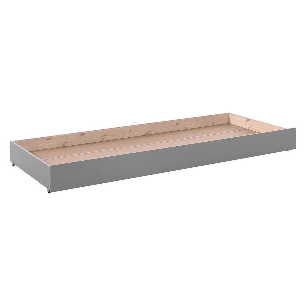 Sertar pentru sub pat de copii gri 90x190 cm Pino – Vipack