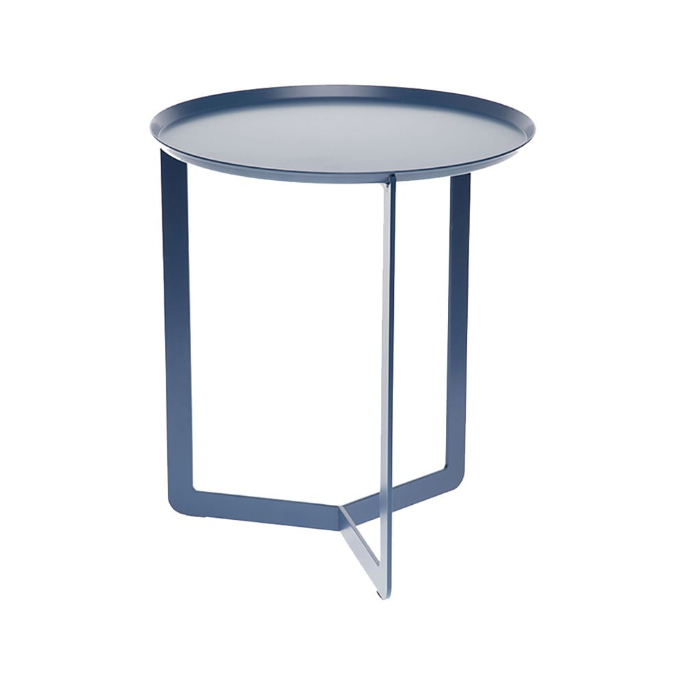 Măsuță auxiliară MEME Design Round, Ø 40 cm, albastru