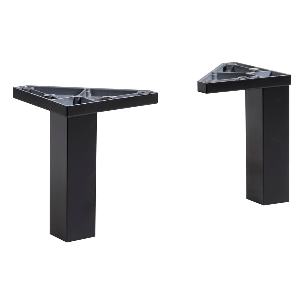 Picioare pentru mobilă negre 2 buc. Quickset 395 – Pelipal