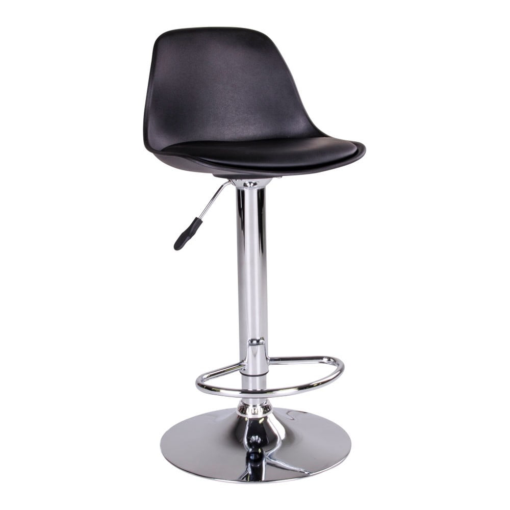 Scaune de bar negre rotative 2 buc. 82 cm Trondheim – House Nordic