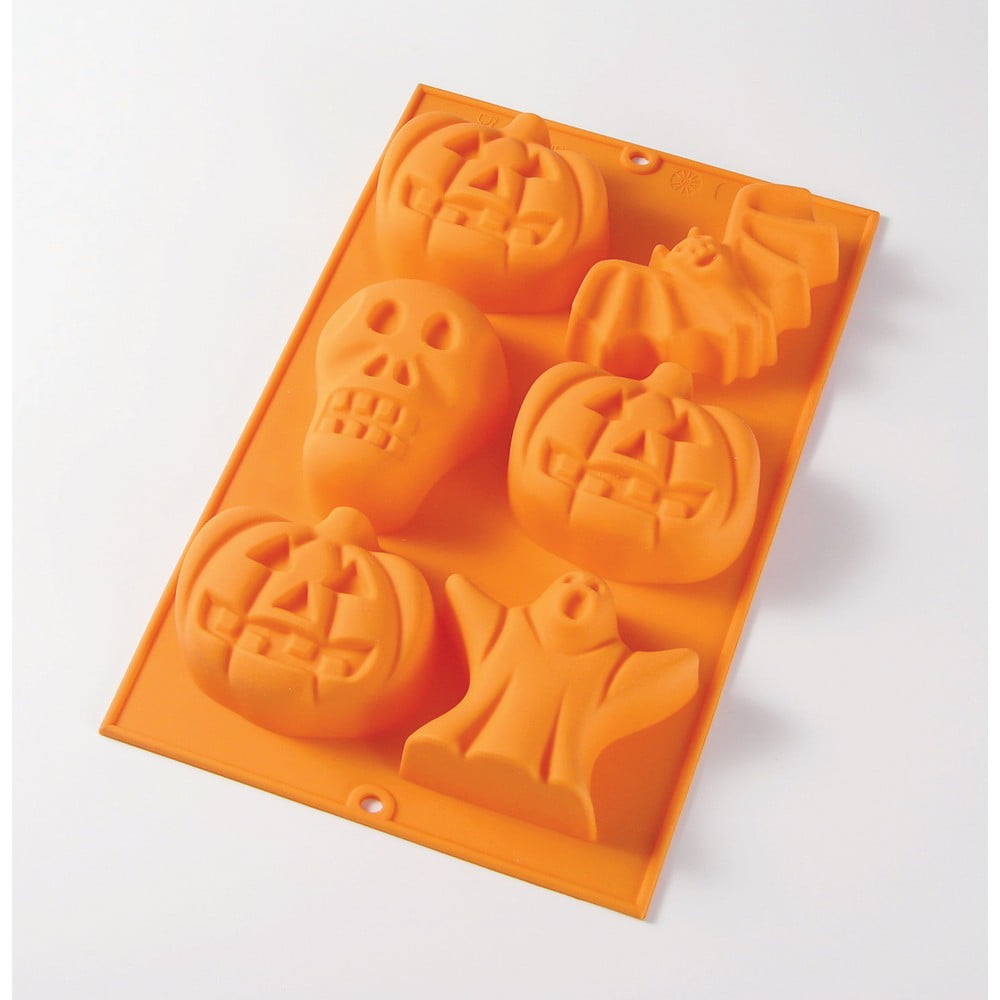 Poza Forma din silicon LÃ©kuÃ© Halloween Mould, portocaliu