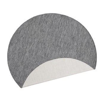 Covor adecvat pentru exterior bougari miami, Ø 140 cm, gri