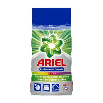 Detergent rufe - pachet de familie ariel professional color, 7,5 kg (100 de spălări)