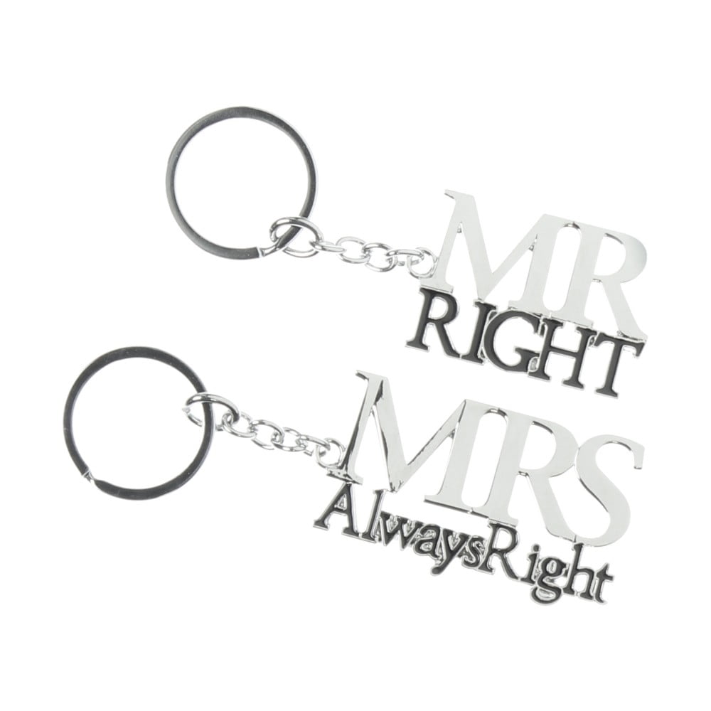Set 2 pandantive pentru chei Amore Mr. Right