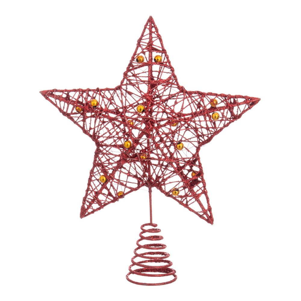 Stea pentru vârful bradului Unimasa Star, roșu bonami.ro imagine 2022