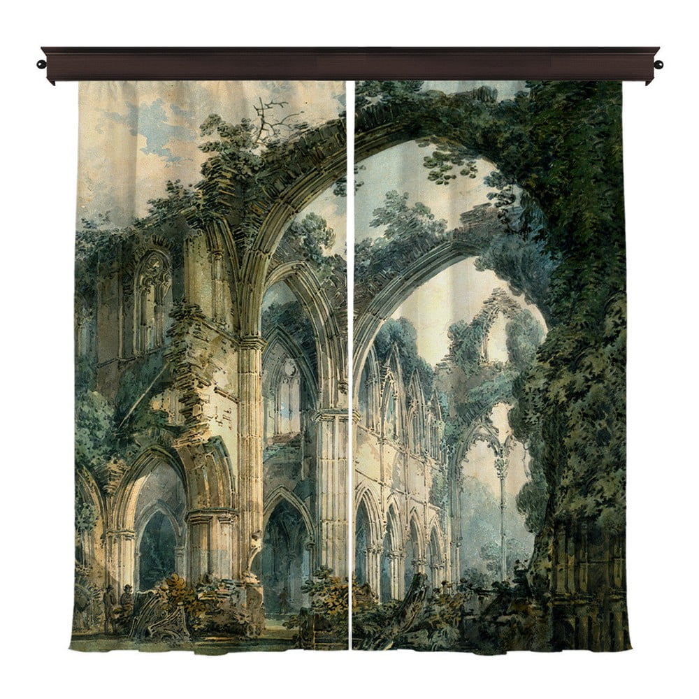 Set 2 draperii Curtain Runna, 140 x 260 cm bonami.ro pret redus
