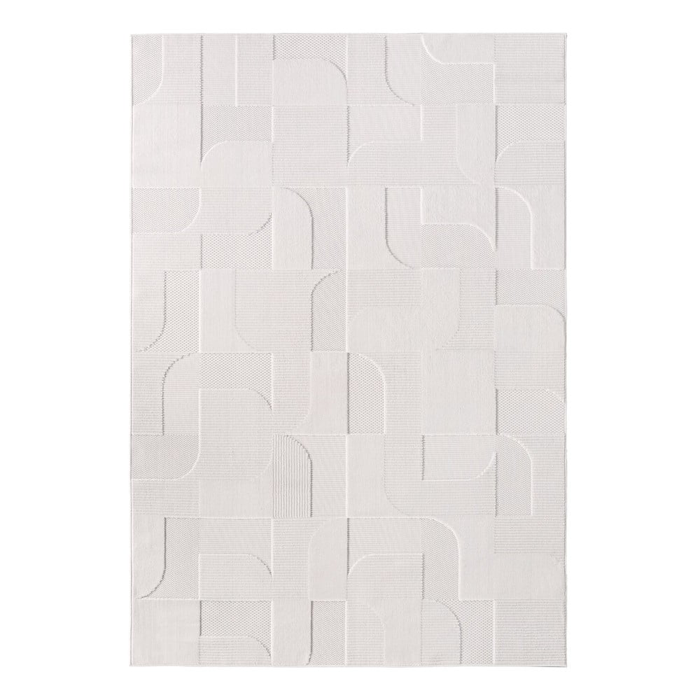 Covor tip traversă pentru interior și exterior crem 80x150 cm Doha 1651 Cream – Ayyildiz Carpets