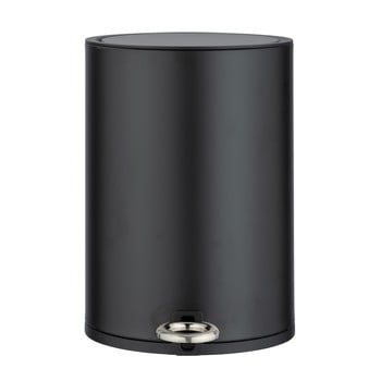 Coș de gunoi cu pedală wenko nant, 3 l, negru mat