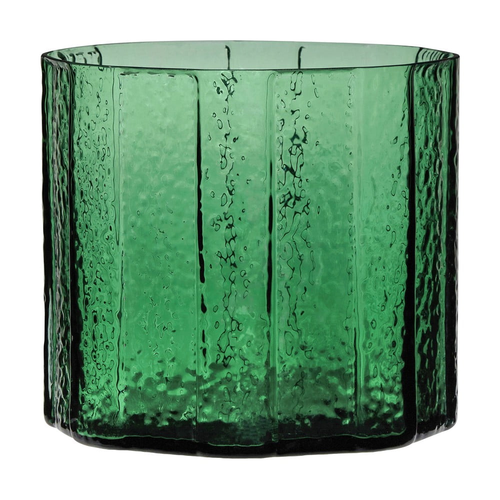 Poza Vaza handmade din sticla Emerald a€“ HÃ¼bsch