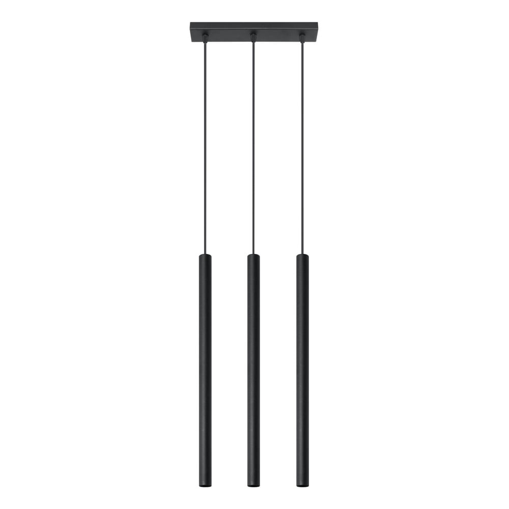 Lustră Nice Lamps Fideus, lungime 30 cm, negru bonami.ro imagine 2022