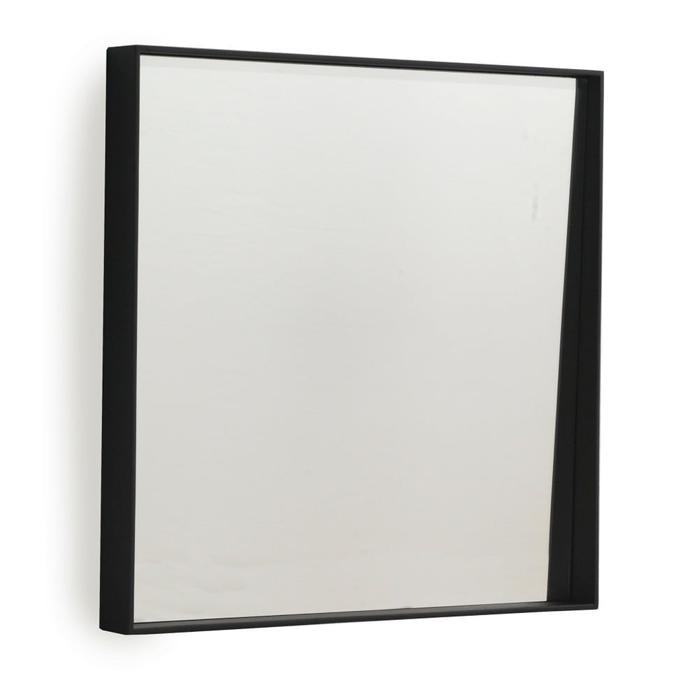Oglindă de perete Geese Thin, 40 x 40 cm, negru bonami.ro