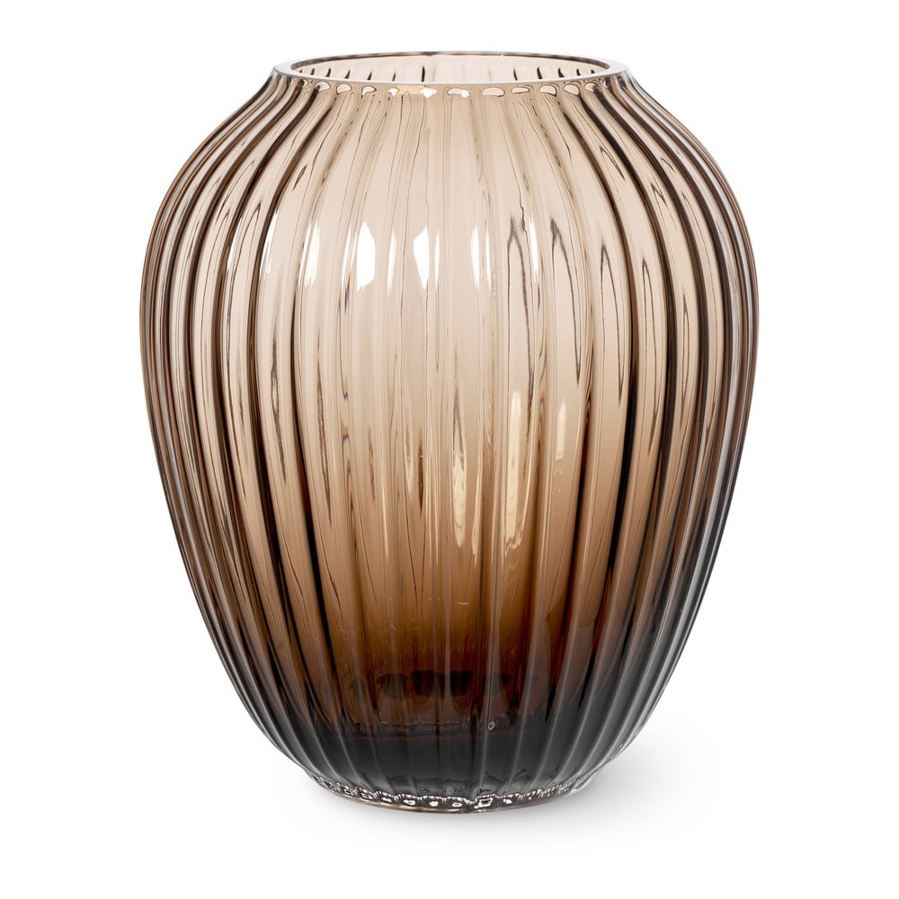 Poza Vaza din sticla KÃ¤hler Design Omaggio, inaltime 18,5 cm, maro