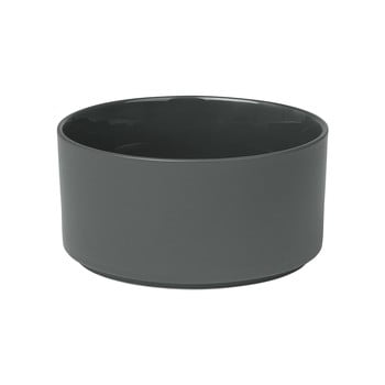 Bol din ceramică pentru supă blomus pilar, ø 14 cm, negru
