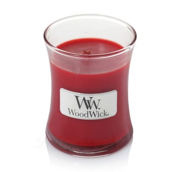 Lumânare cu parfum de rodii woodwick, 20 ore