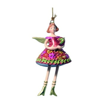 Decorațiune suspendată pentru crăciun g-bork fairy with heart