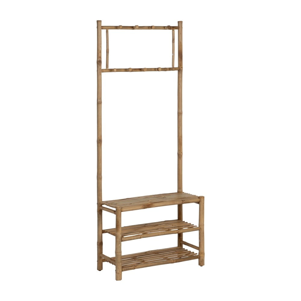 Set pentru hol în culoare naturală din bambus 70x175x32 cm Manali – Ixia