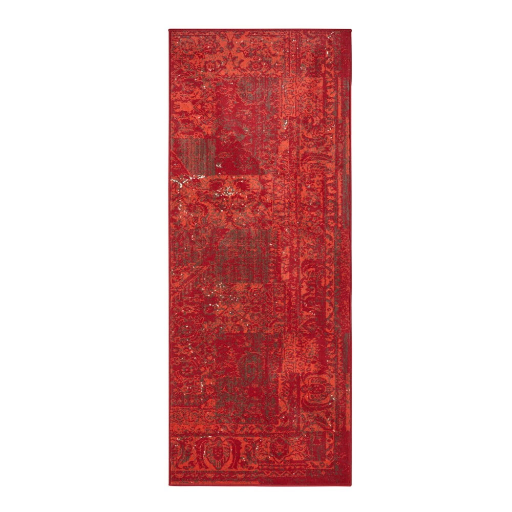 Covor tip traversă Hanse Home Celebration Plume, 80 x 250 cm, roșu bonami.ro