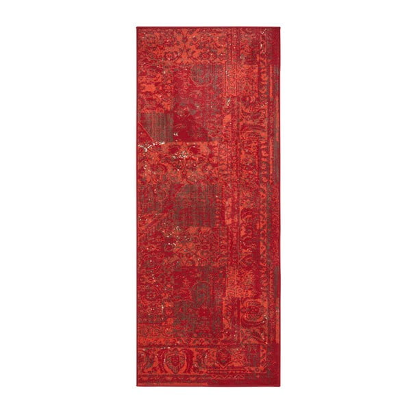 Covor tip traversă Hanse Home Celebration Plume, 80 x 250 cm, roșu