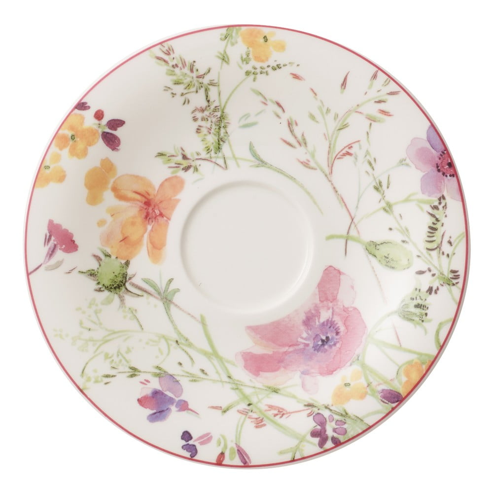 Farfurioară din porțelan Villeroy & Boch Mariefleur Tea, ⌀ 16 cm, motiv floral, multicolor bonami.ro