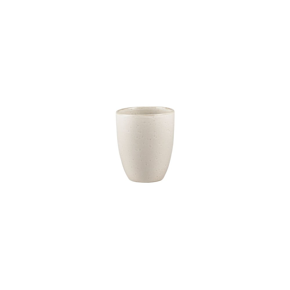 Cană din gresie ceramică bitz, 300 ml, alb - crem