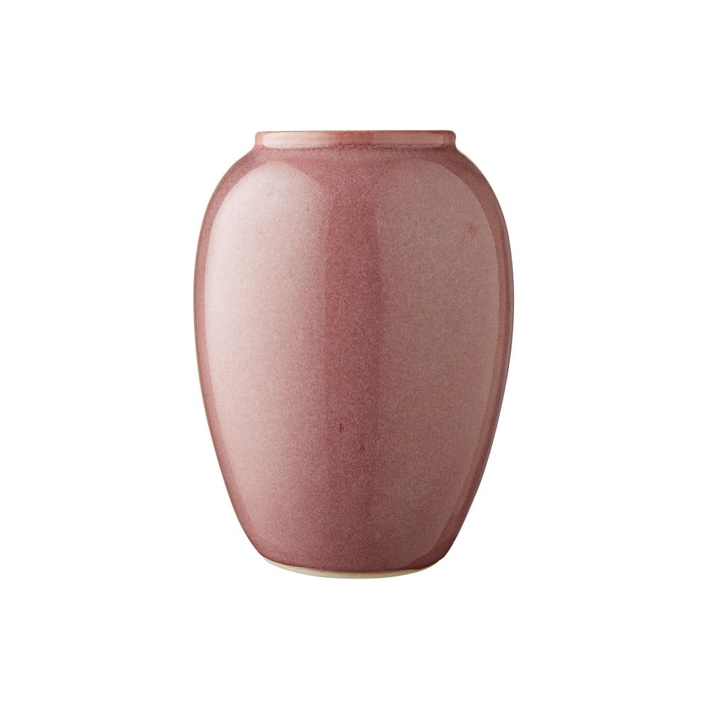 Vază din gresie Bitz Pottery, roz Bitz imagine 2022