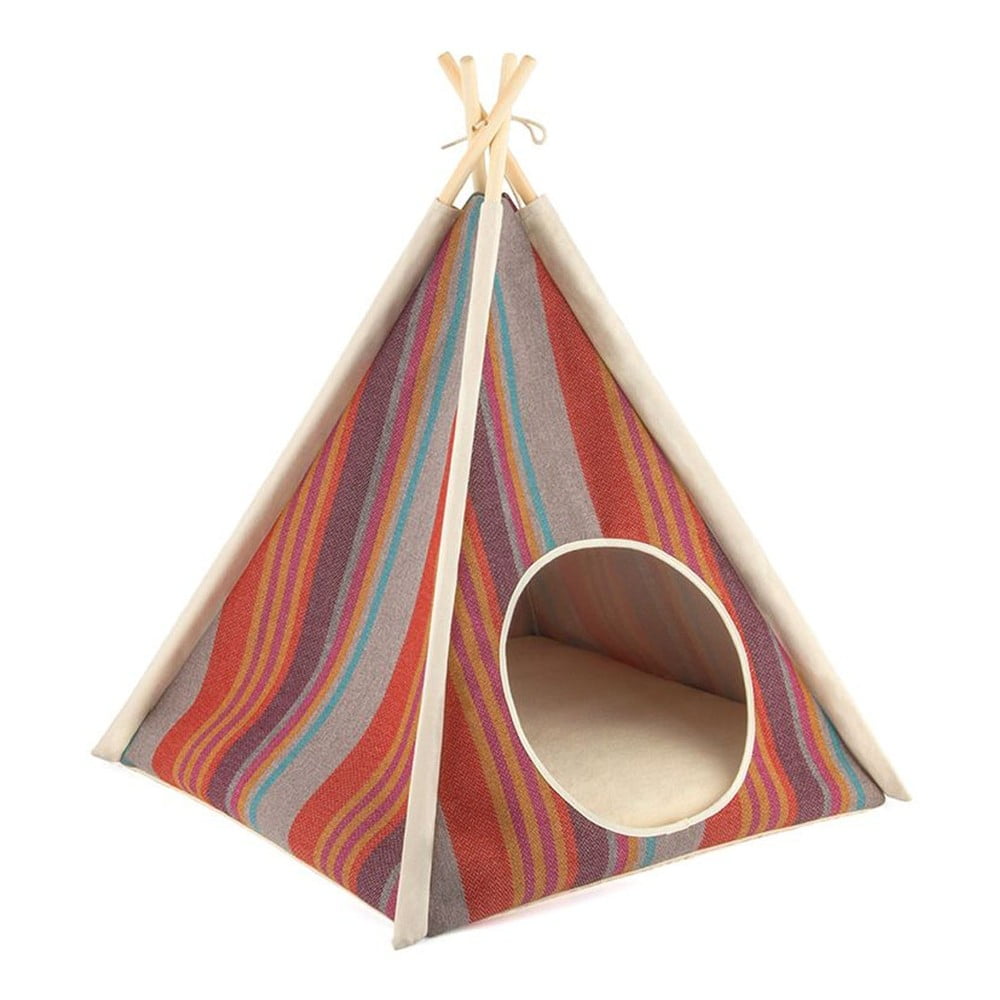 Cort teepee pentru animale de companie 63x63 cm Cozy Cove Desert – P.L.A.Y.