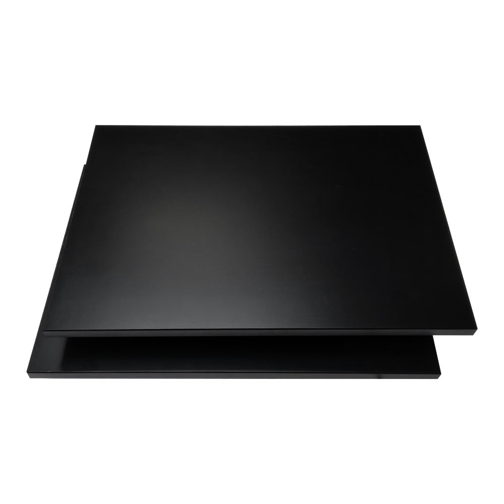 Rafturi negre pentru sistemul de rafturi modulare 2 buc 32x1 cm Mistral Kubus - Hammel Furniture