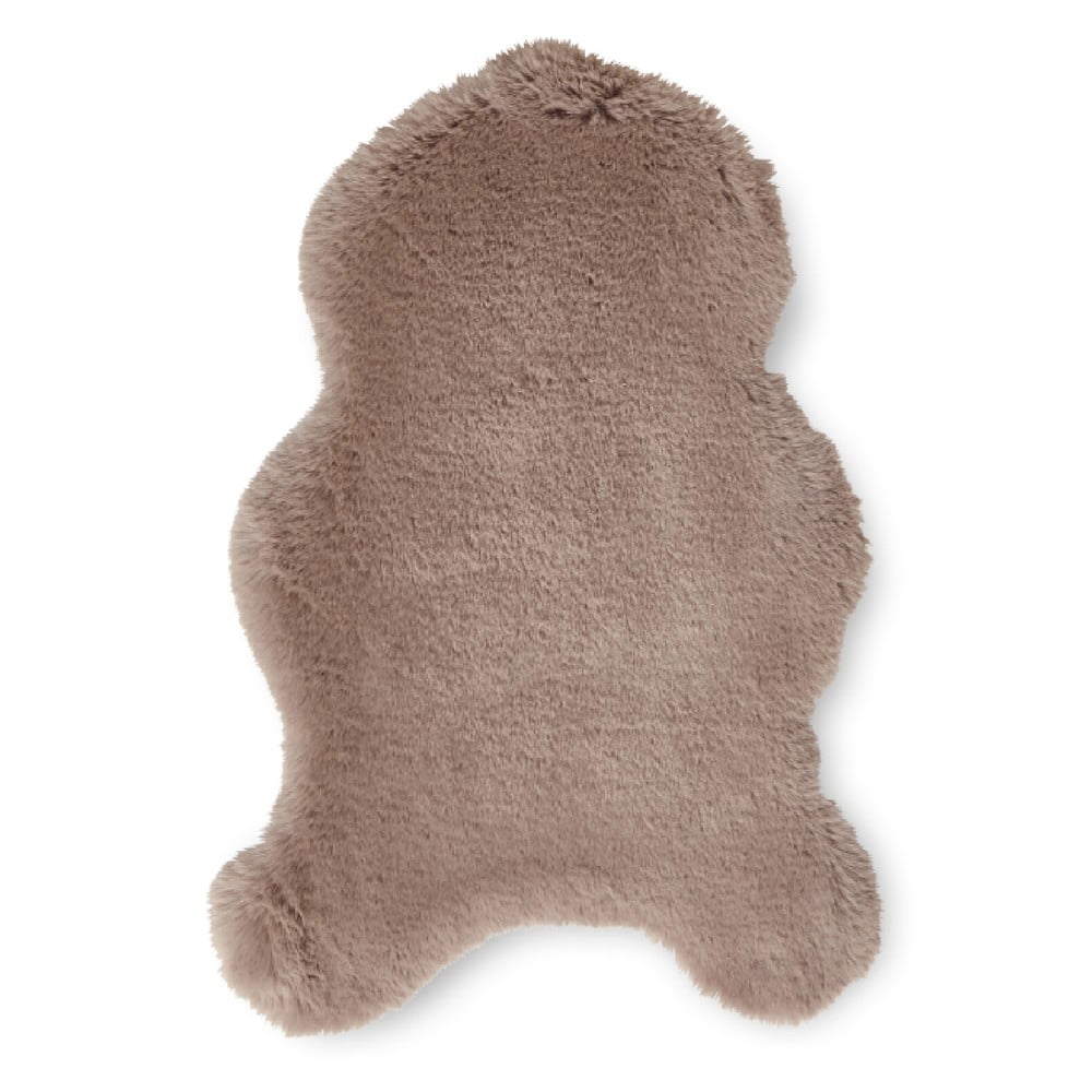 Blană maro deschis sintetică 60x90 cm Super Teddy – Think Rugs