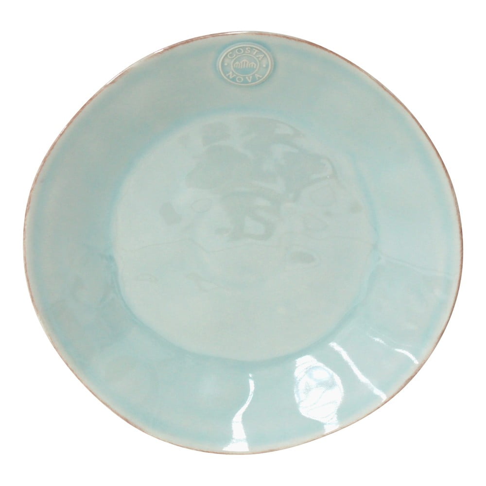 Farfurie din gresie ceramică Costa Nova Blue, ⌀ 27 cm, turcoaz bonami.ro