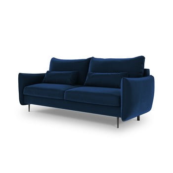 Canapea extensibilă cu spațiu de depozitare cosmopolitan design vermont, albastru închis