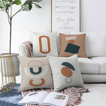 Set 4 fețe de pernă minimalist cushion covers luka, 55 x 55 cm