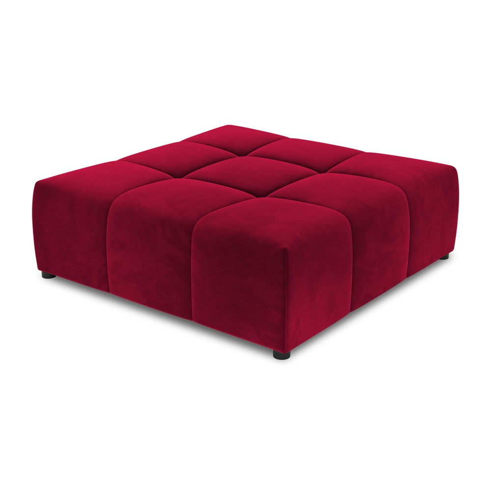 Modul pentru canapea roșu cu tapițerie din catifea Rome Velvet – Cosmopolitan Design bonami.ro imagine noua