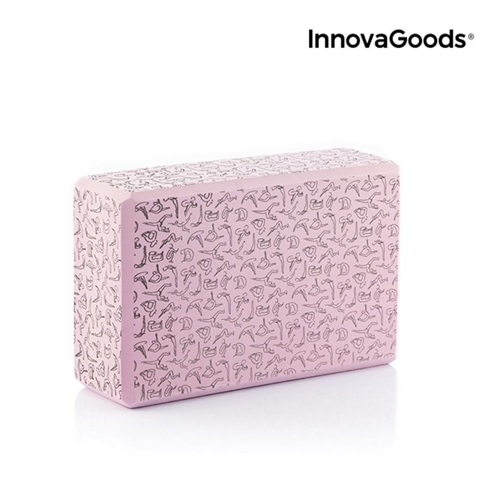 Bloc pentru yoga innovagoods brigha, roz